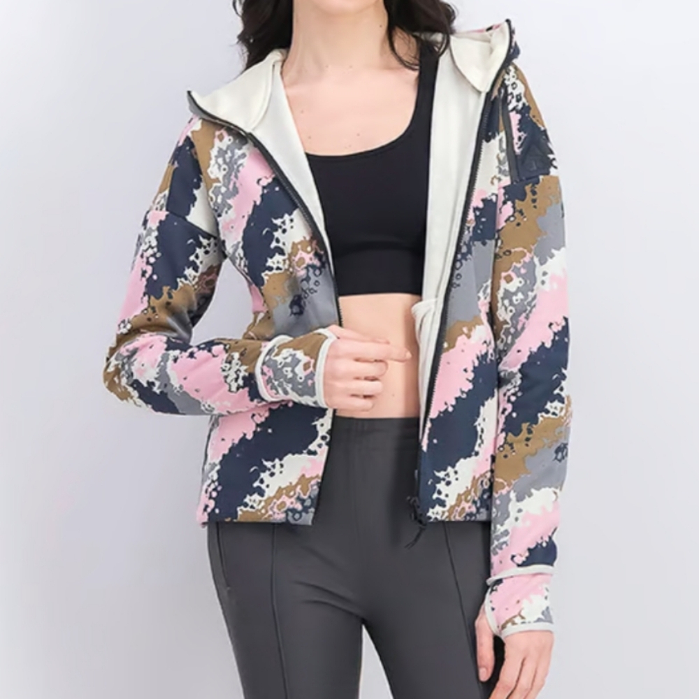 Adidas LIMITED EDITION ZNE All over print full zip jacket hooded RARE